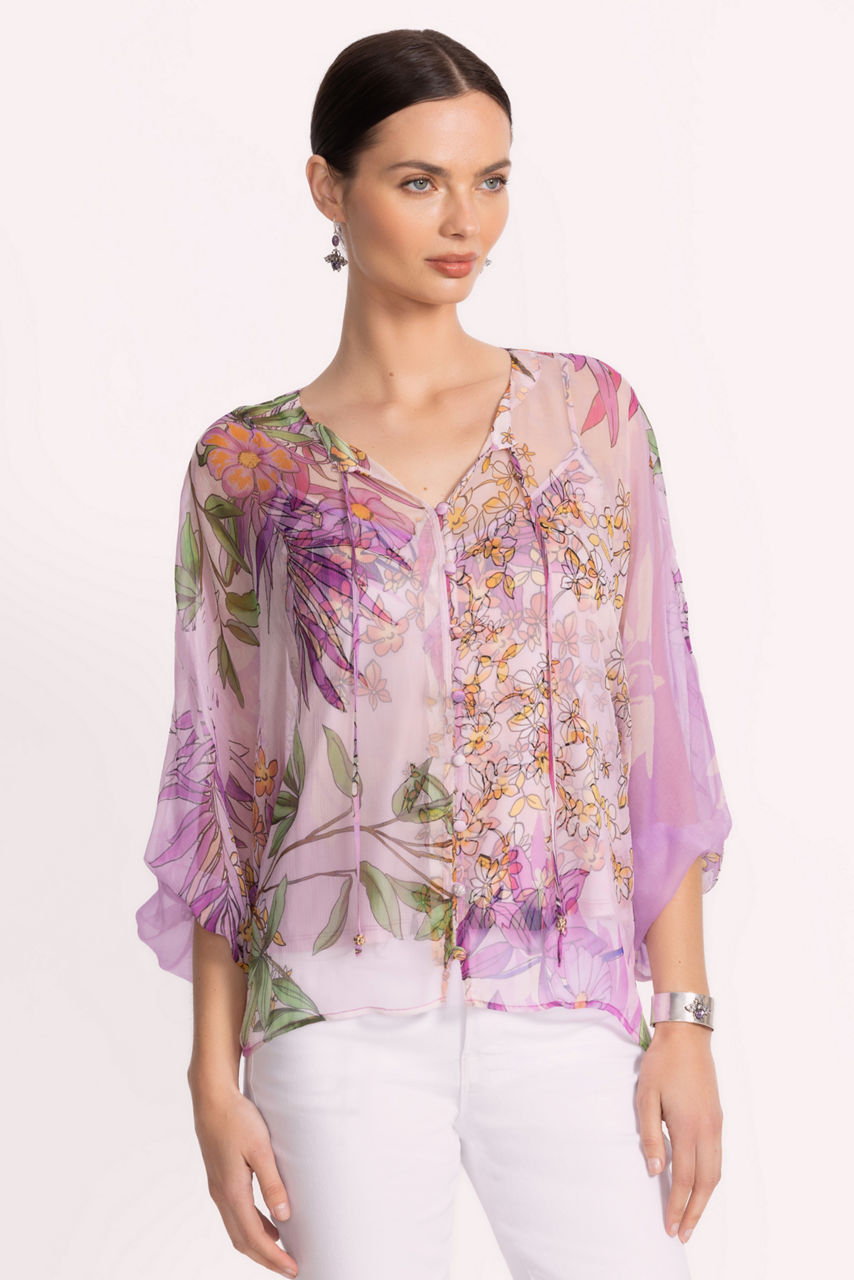 HARLYN BUTTON FRONT BLOUSE