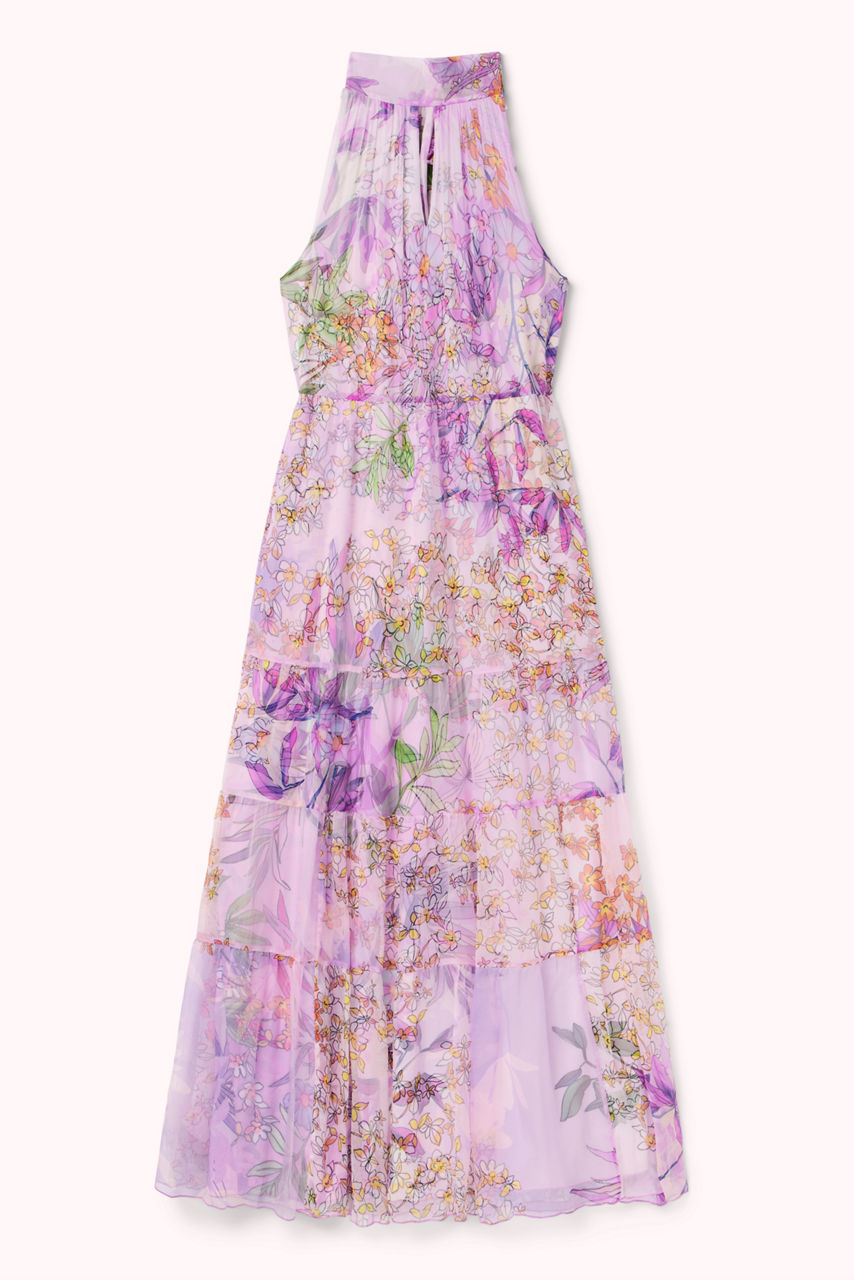 RIONA HALTER MAXI DRESS