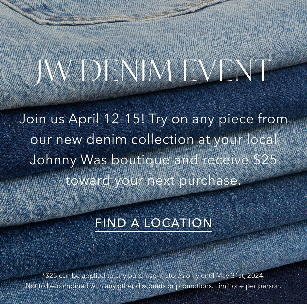 JW Denim Event