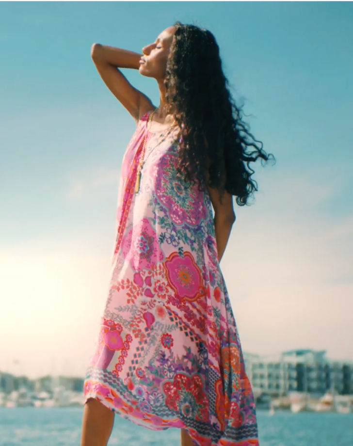 slim fit dress slacks Gypsy Maxi Dress All Sizes - Stretch Bodice main image 1