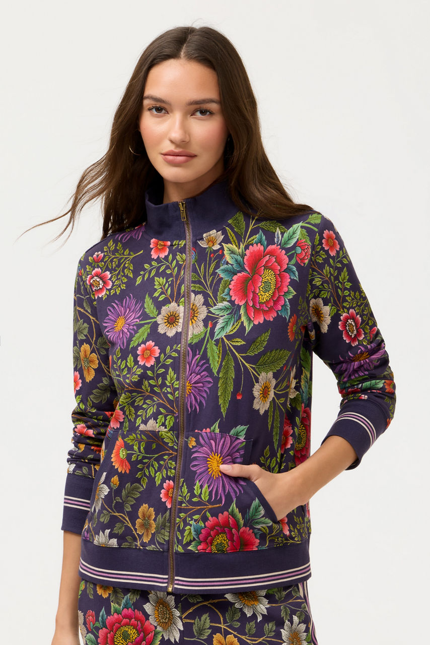 BEE ACTIVE MOCK NECK ZIP UP, , large image 1