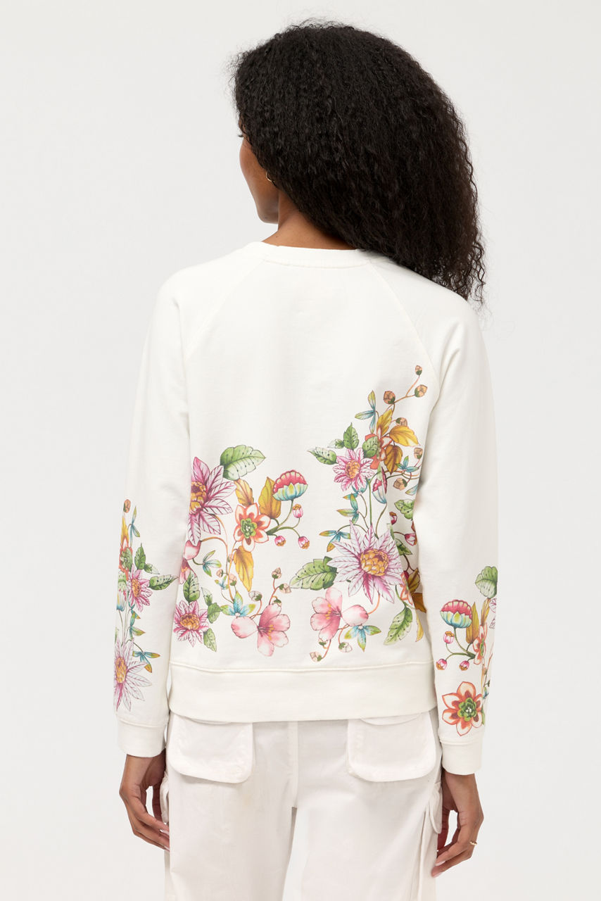 BEE ACTIVE RAGLAN CREW NECK SWEATSHIRT, , large image 3