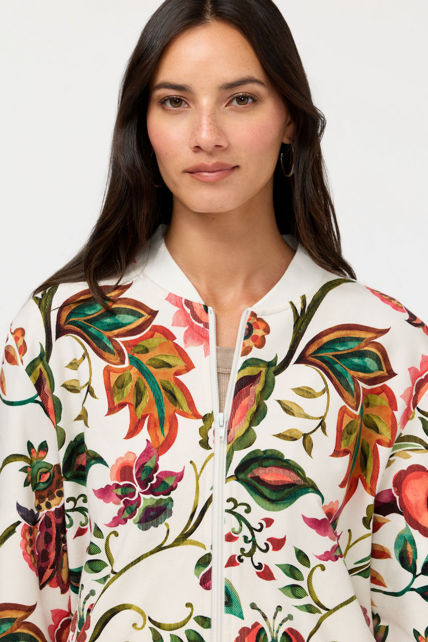 BEE ACTIVE DROP SHOULDER BOMBER JACKET, , large image 3