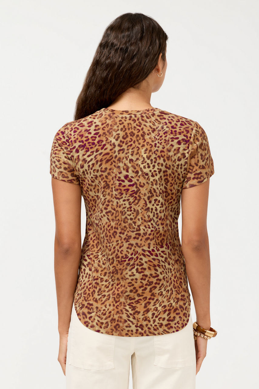 BEE ACTIVE RIBBED BASIC TEE, , large image 4