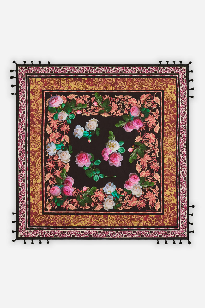 FLORENDA SILK SCARF, , large image 1
