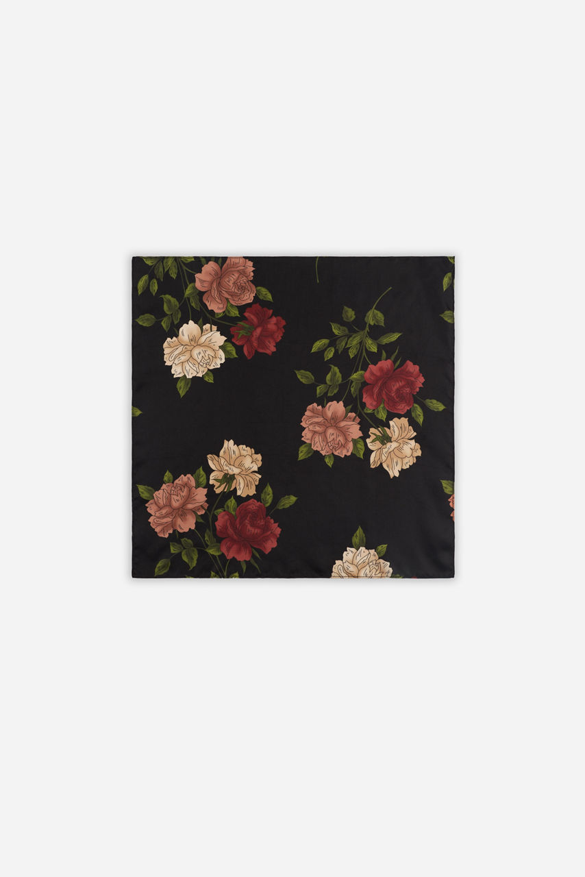 MISTY ROSE NECK SCARF, , large image 1