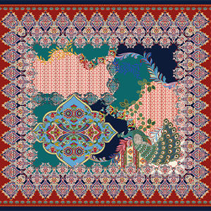 AMIRA MEDIUM SILK SCARF, , swatch