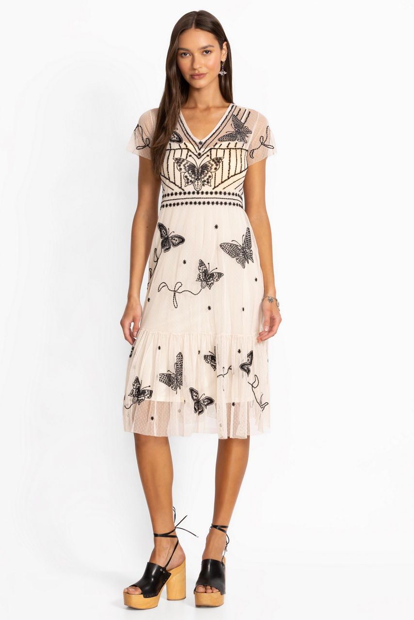 LIZZIE MESH DRESS