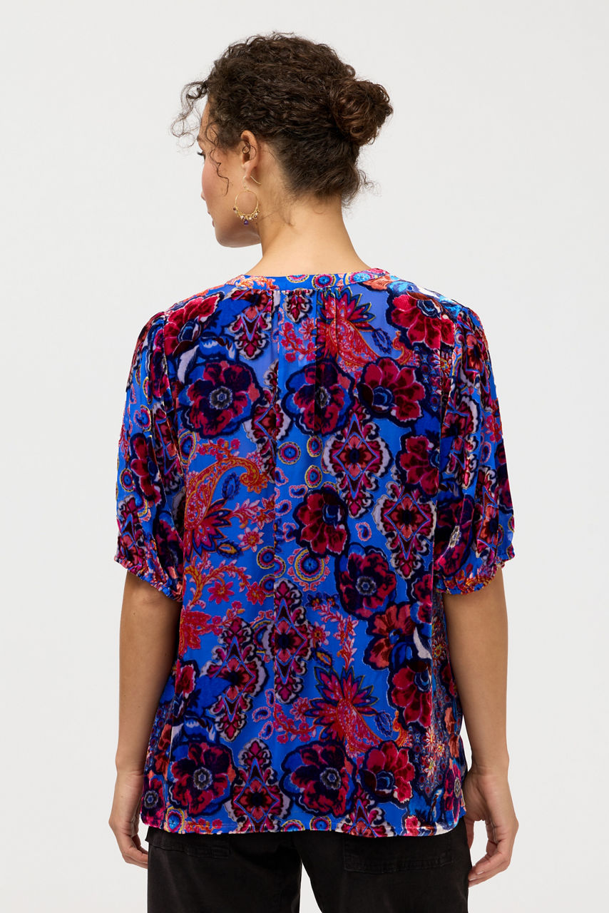 MARGOT SHORT SLEEVE BLOUSE, , large image 4