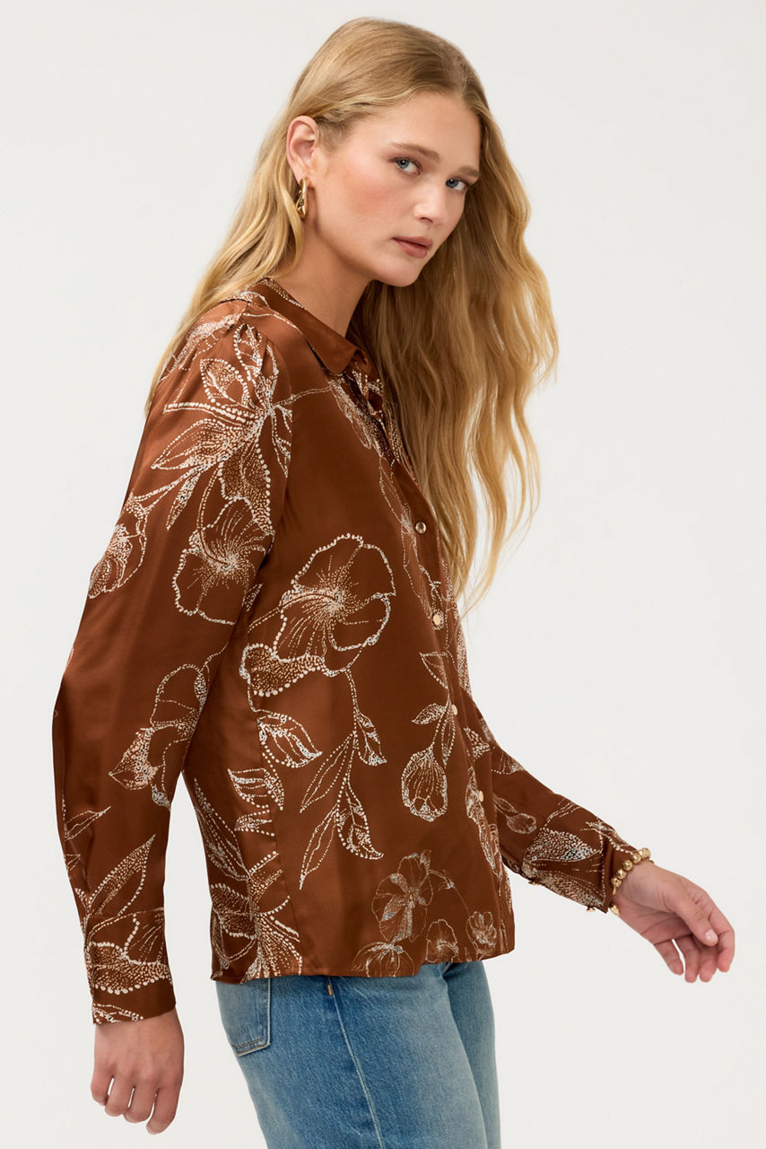 AVERI BUTTON DOWN BLOUSE, , large image 2