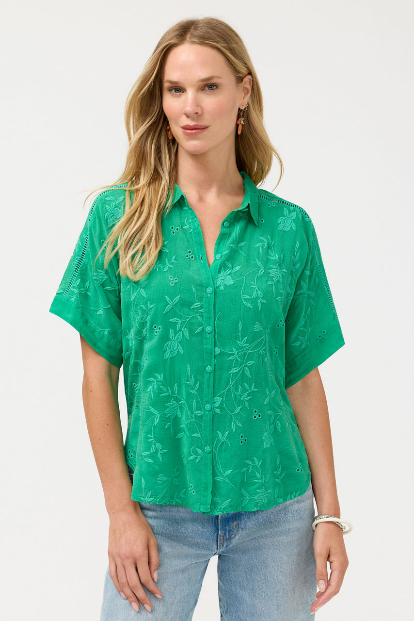 THE AUDREY SHORT SLEEVE SHIRT, , large image 1