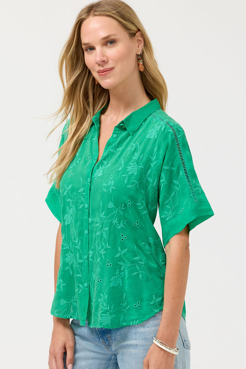 THE AUDREY SHORT SLEEVE SHIRT, , large image 2