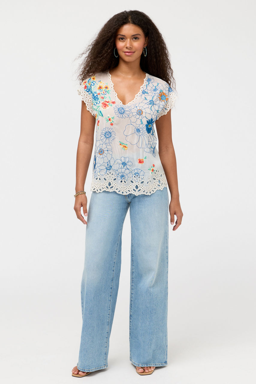 IHRIN BLOUSE, , large image 2