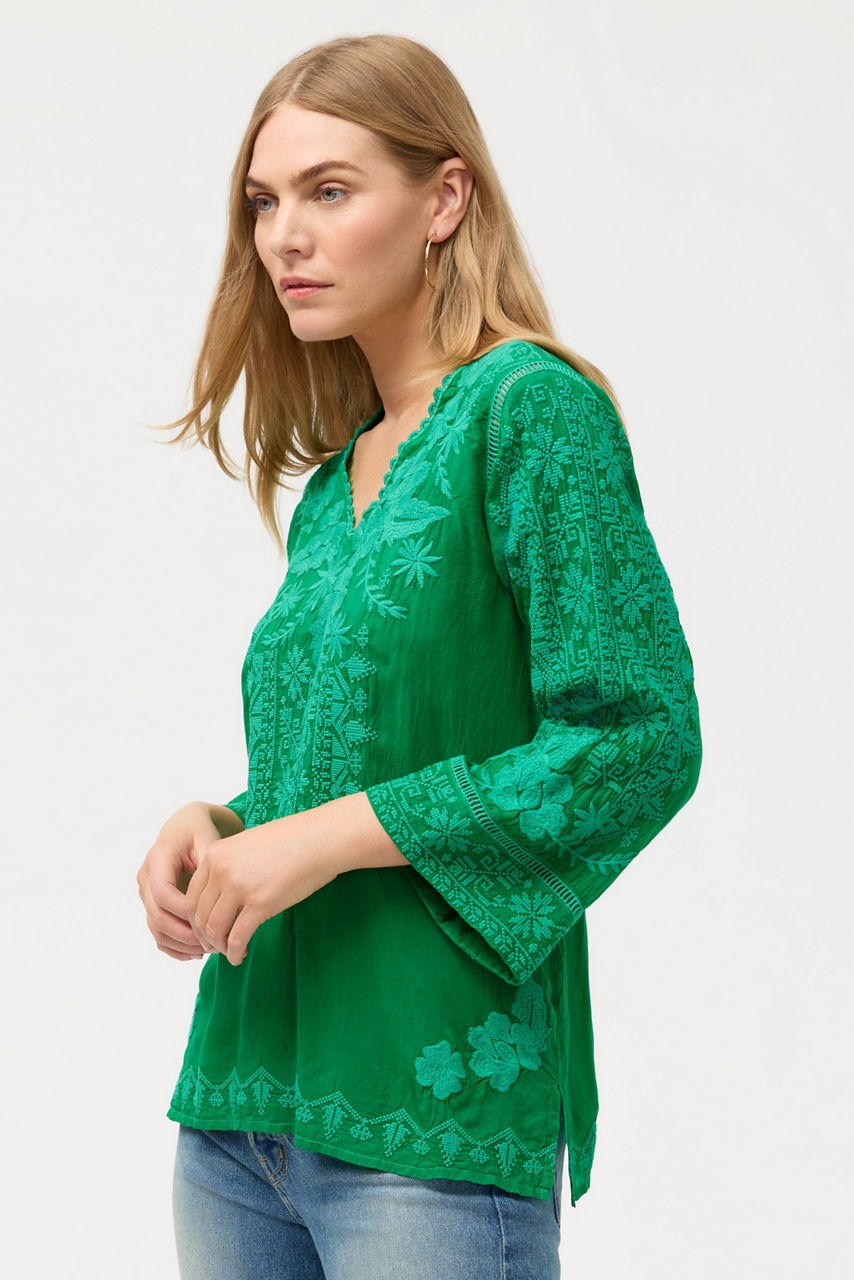 RIVEDA TONAL BLOUSE, , large image 3