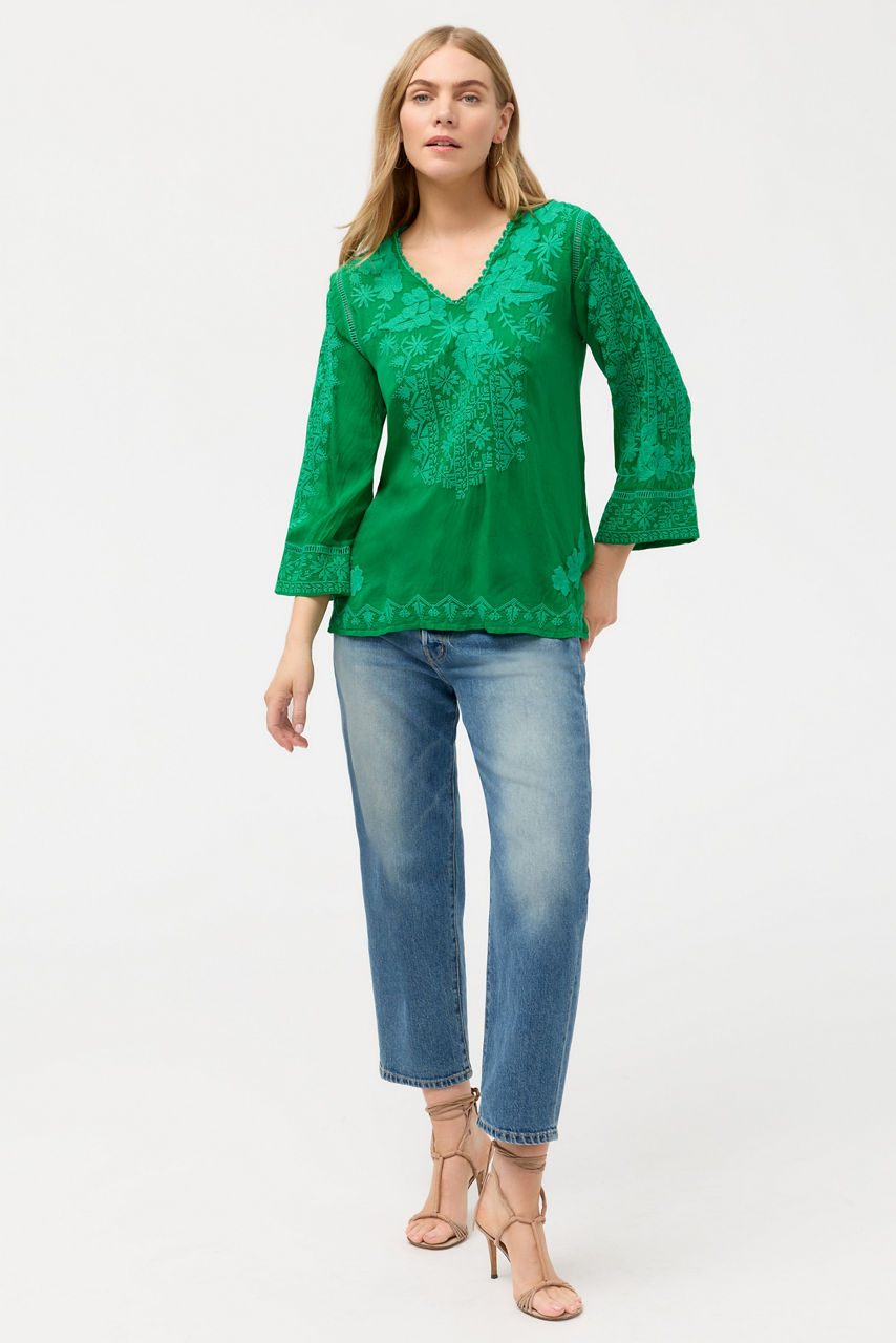 RIVEDA TONAL BLOUSE, , large image 4
