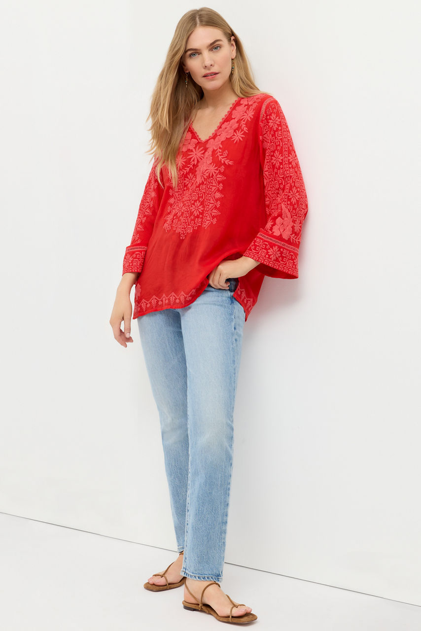 RIVEDA TONAL BLOUSE, , large image 3