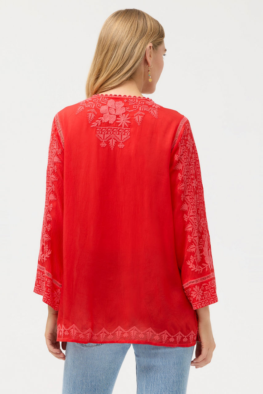 RIVEDA TONAL BLOUSE, , large image 4