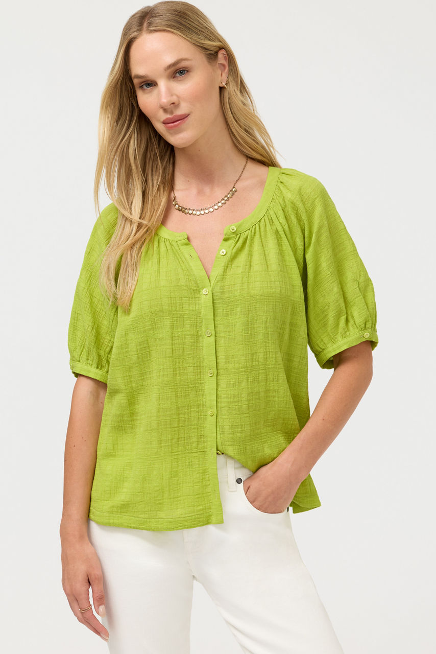 AVAH BUTTON DOWN SHIRT, , large image 1
