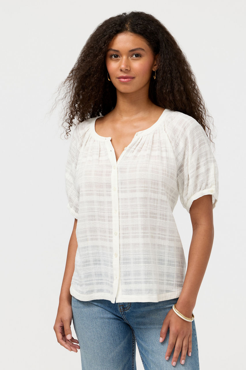 AVAH BUTTON DOWN SHIRT, , large image 1