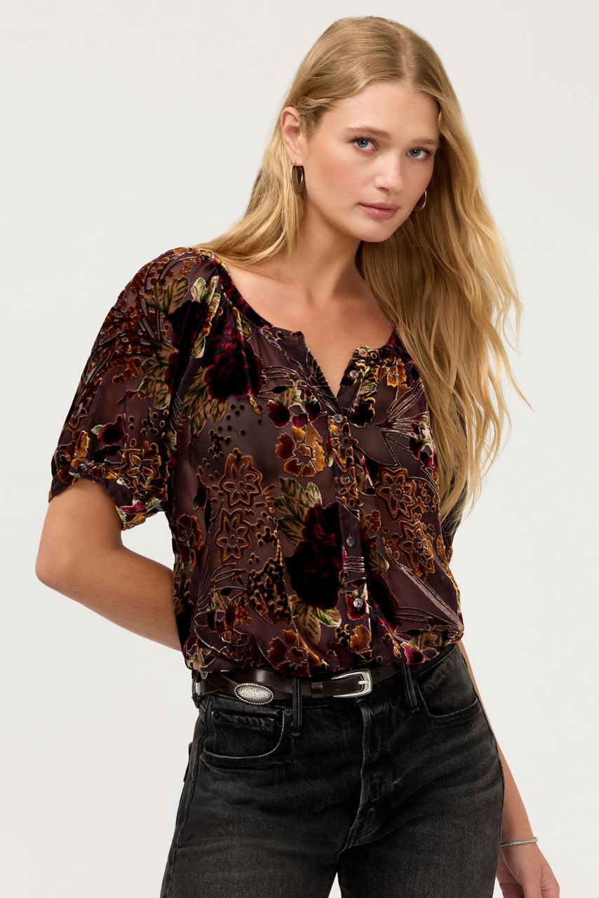 AVAH BUTTON DOWN SHIRT, , large image 1