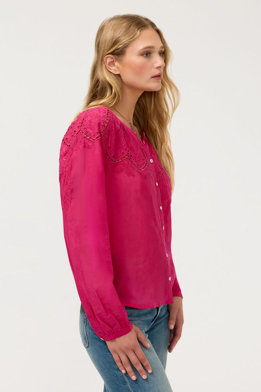 AVAH LONG SLEEVE BUTTON DOWN SHIRT, , large image 2