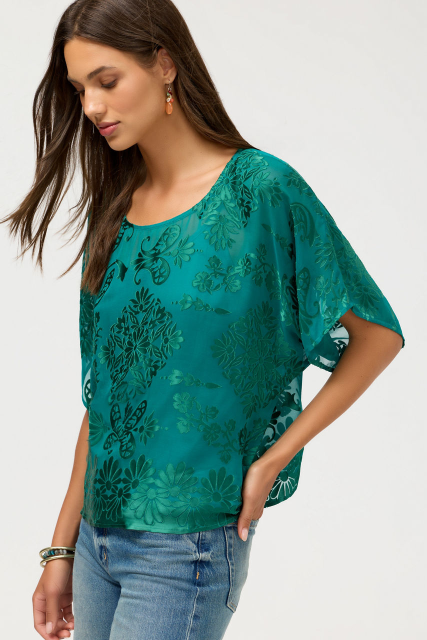 TAWNI BLOUSE, , large image 2