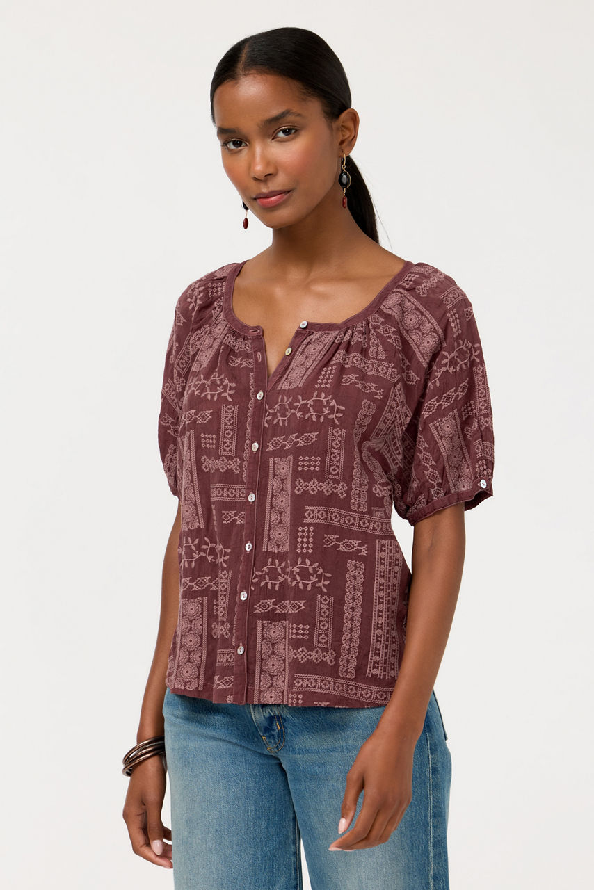 AVAH BUTTON DOWN SHIRT, , large image 3