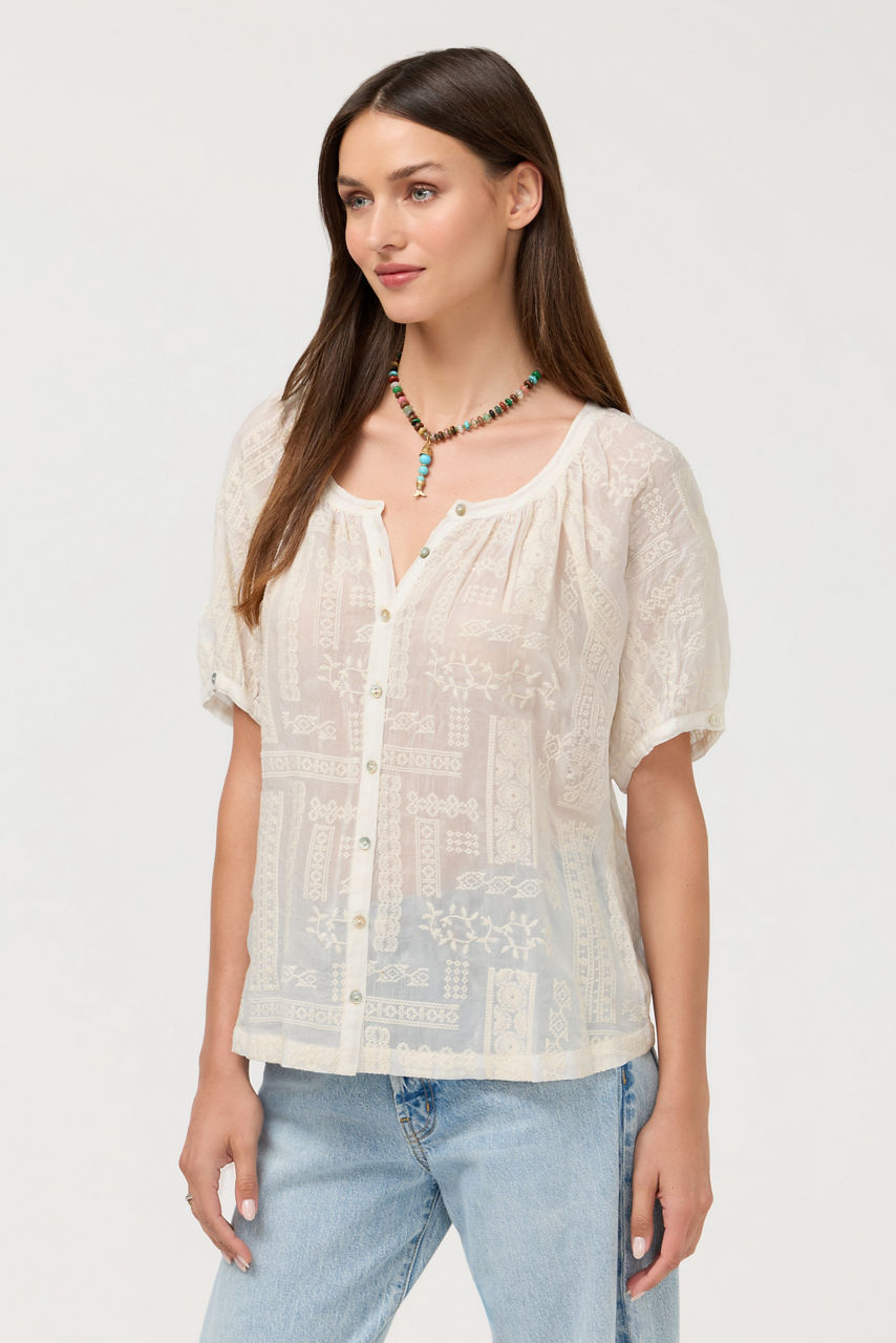 AVAH BUTTON DOWN SHIRT, , large image 3