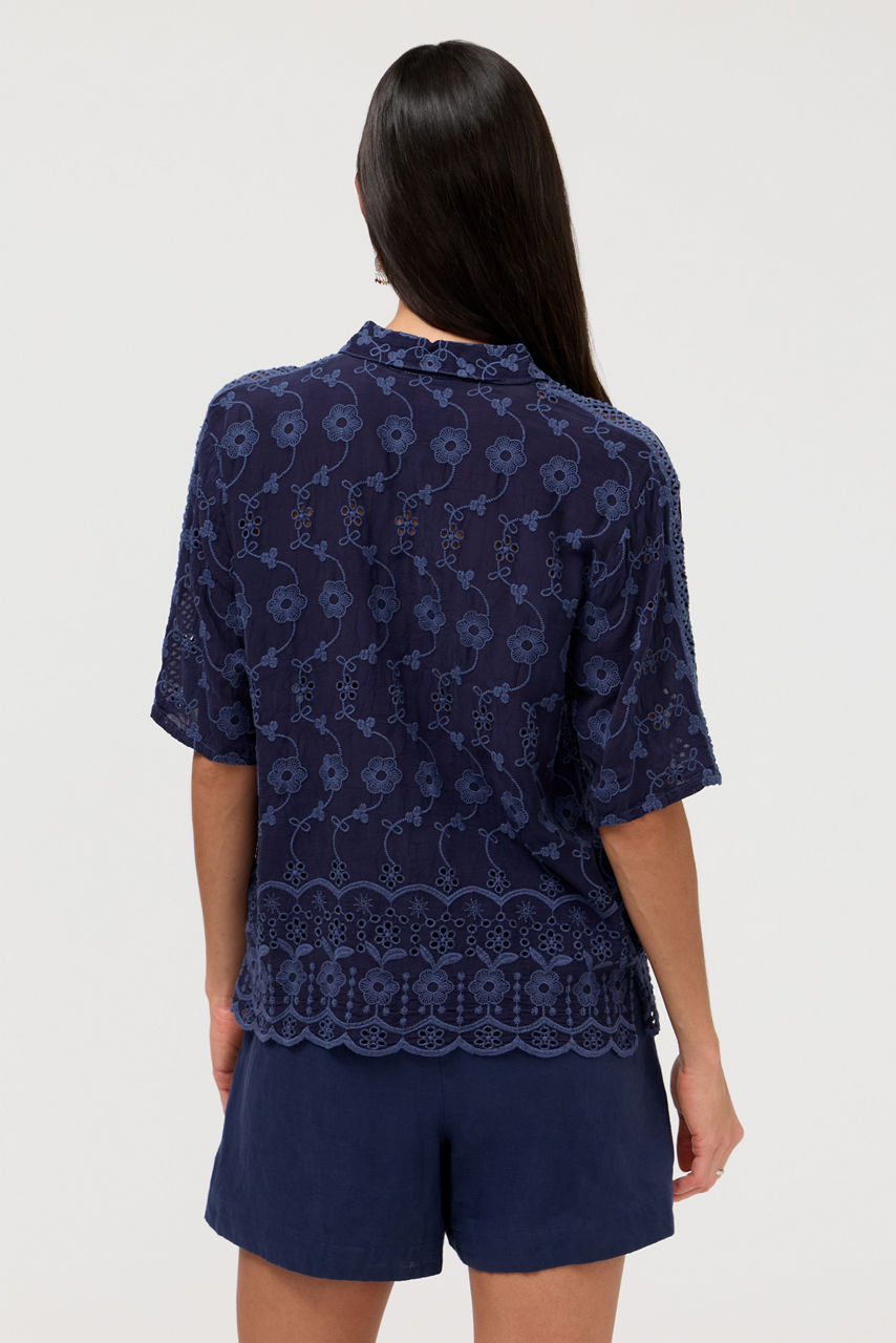 DEENA BUTTON DOWN TOP, , large image 4