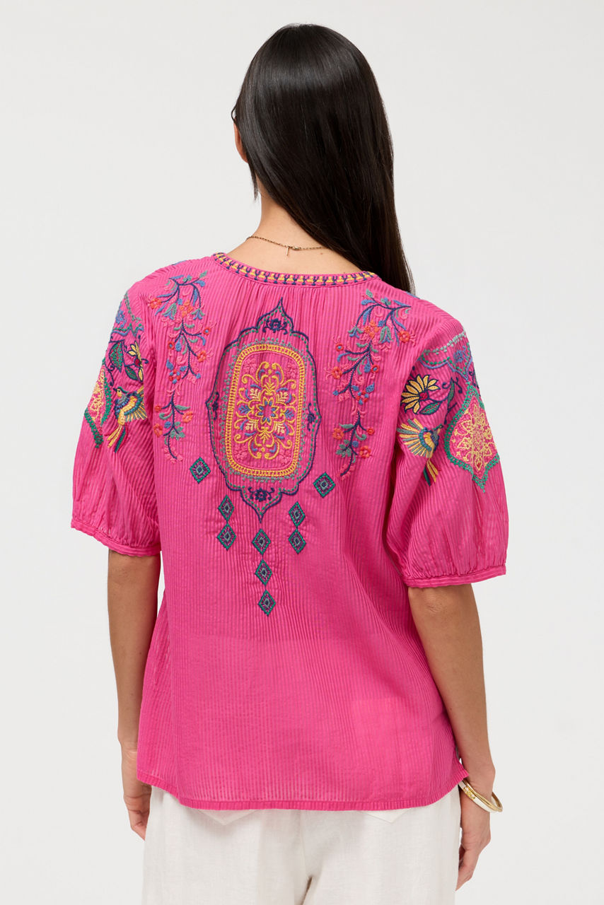 MARGOT SHORT SLEEVE BLOUSE, , large image 3