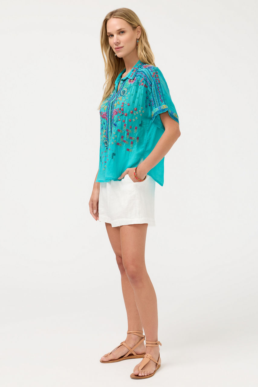 THE AUDREY SHORT SLEEVE SHIRT, , large image 2
