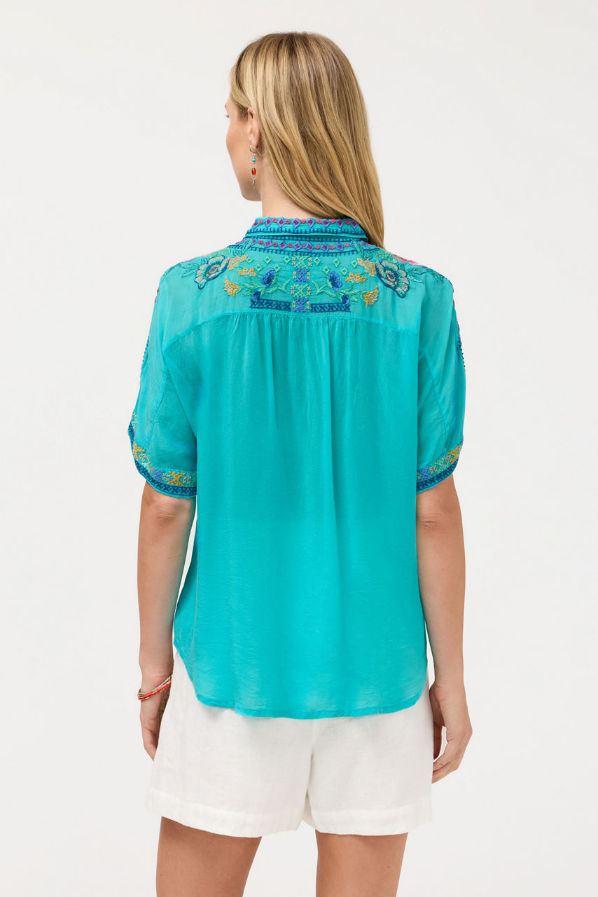 THE AUDREY SHORT SLEEVE SHIRT, , large image 3