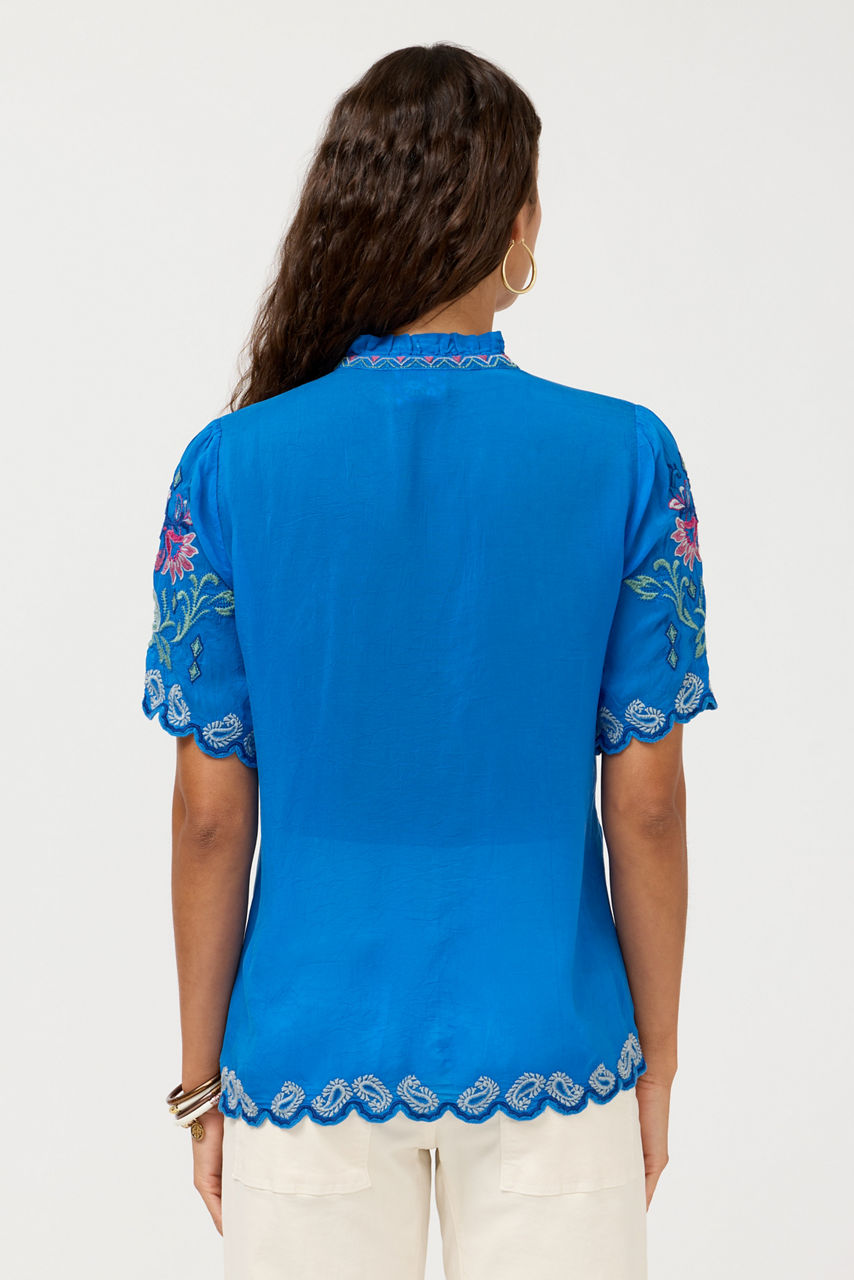 AMYLE SHORT SLEEVE SHIRT, , large image 4