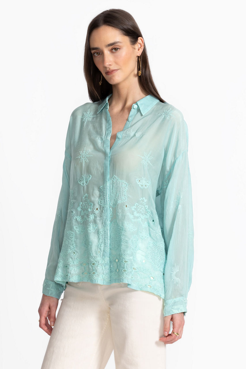 SLIM AUDREY BUTTON DOWN