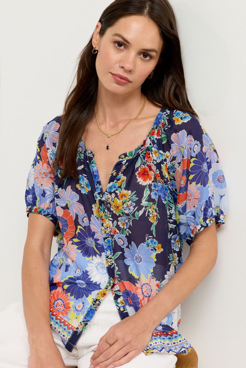 AVAH BUTTON DOWN SHIRT, , large image 1