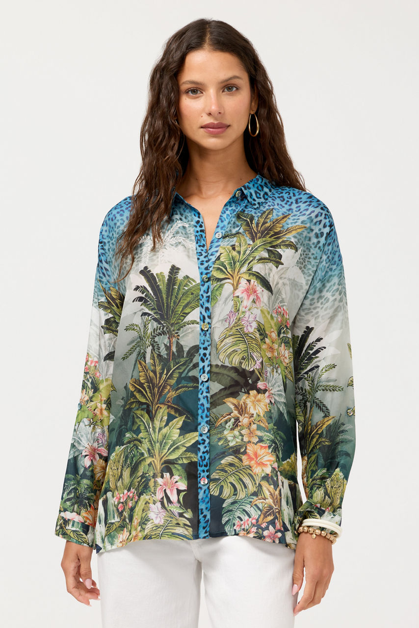 THE AUDREY BUTTON UP SHIRT, , large image 2