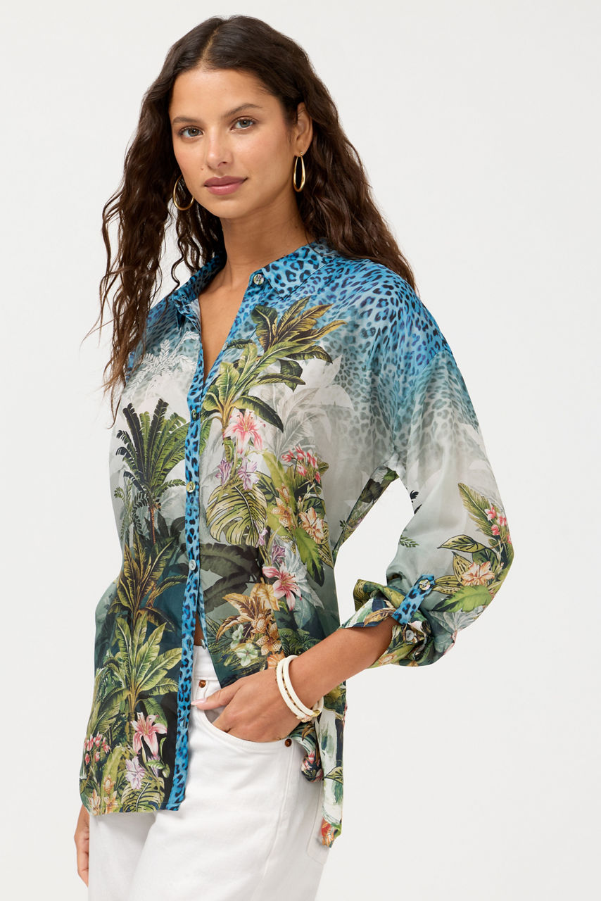 THE AUDREY BUTTON UP SHIRT, , large image 3