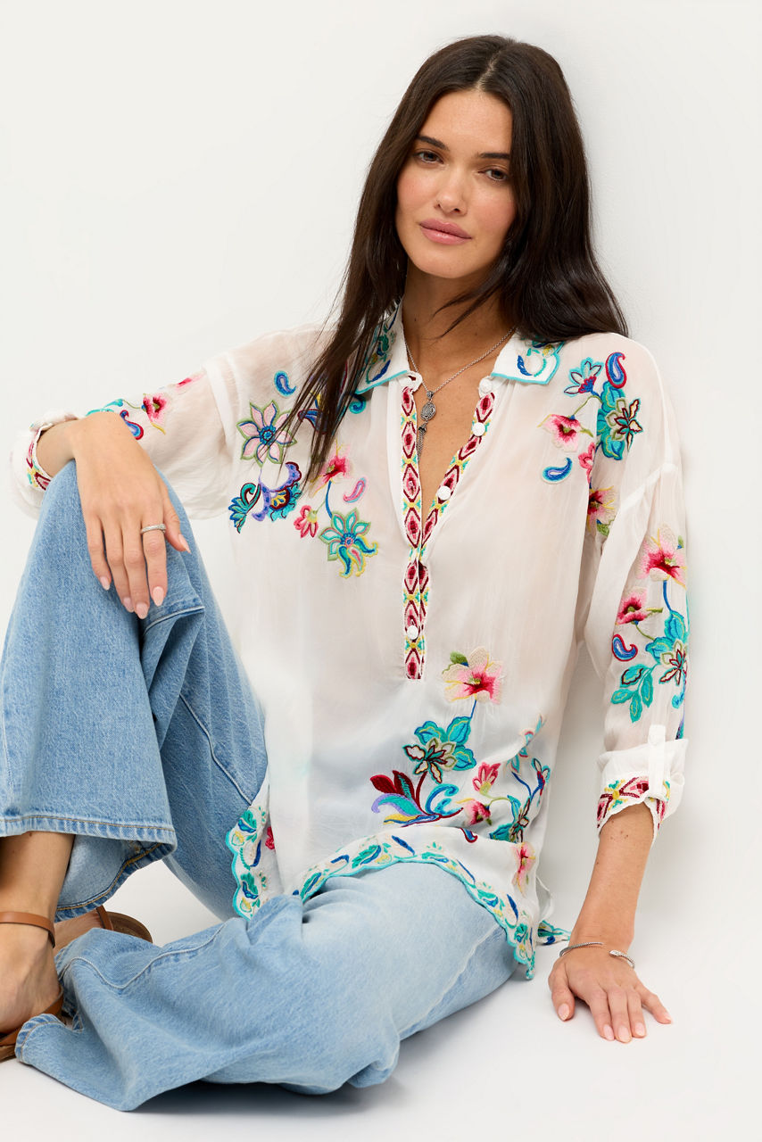 THE SLIM AUDREY TUNIC, , large image 1