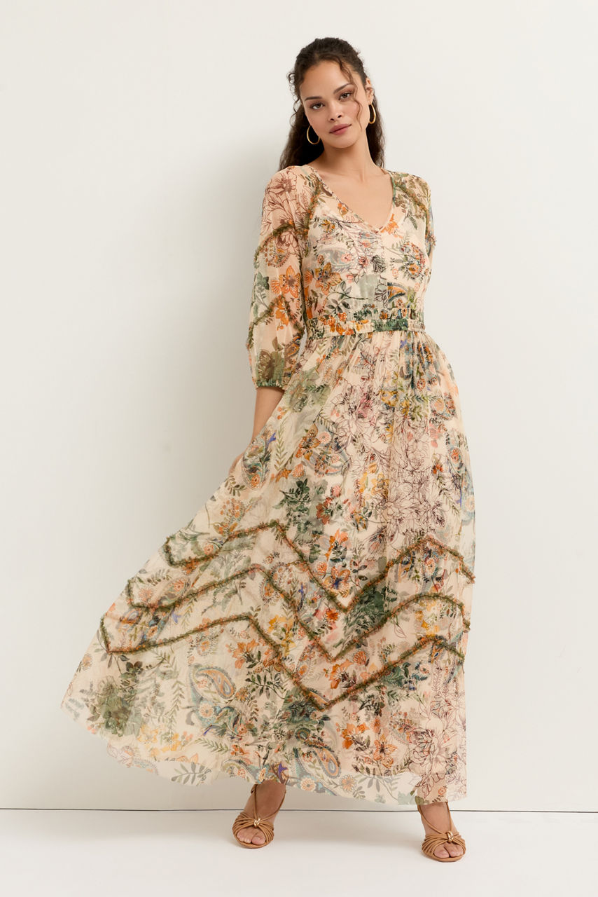 BERTINA MAXI DRESS, , large image 1