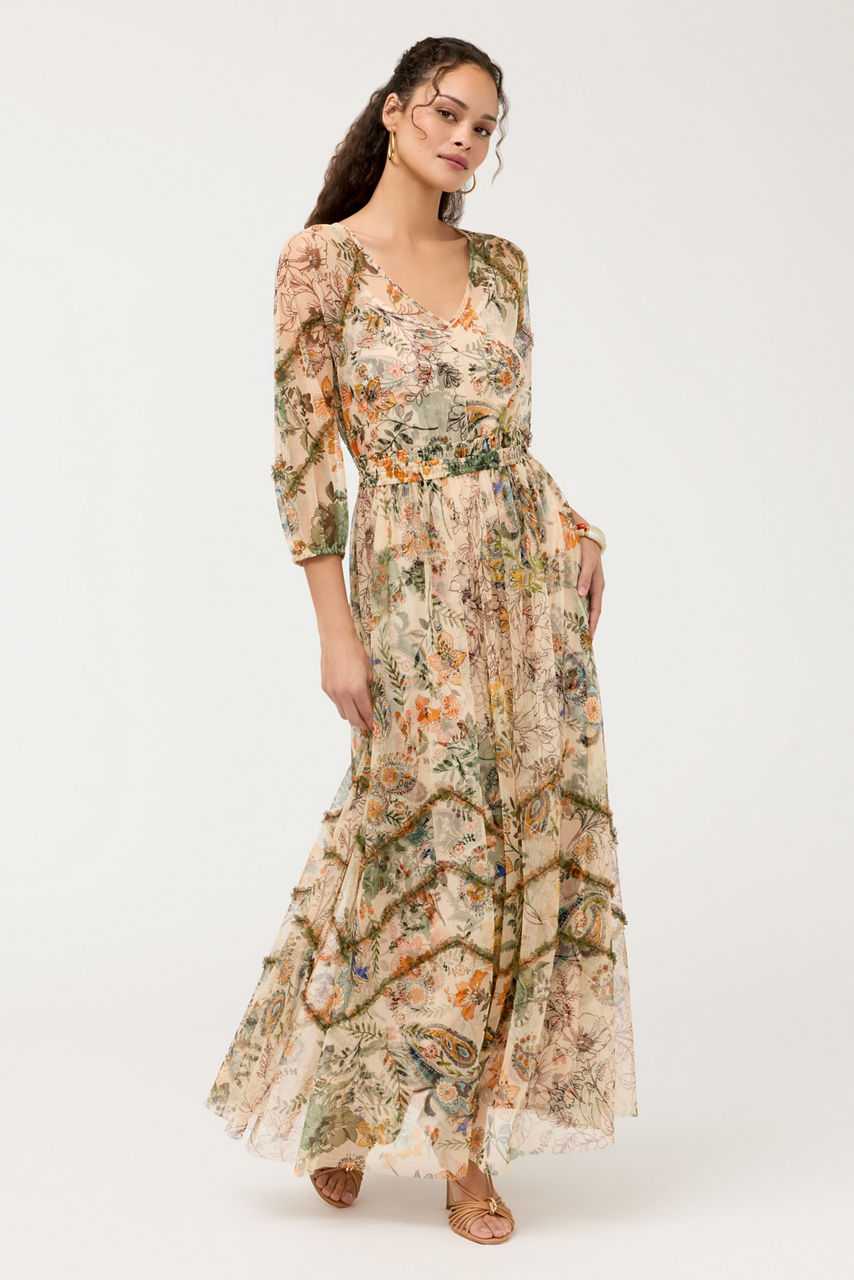 BERTINA MAXI DRESS, , large image 3