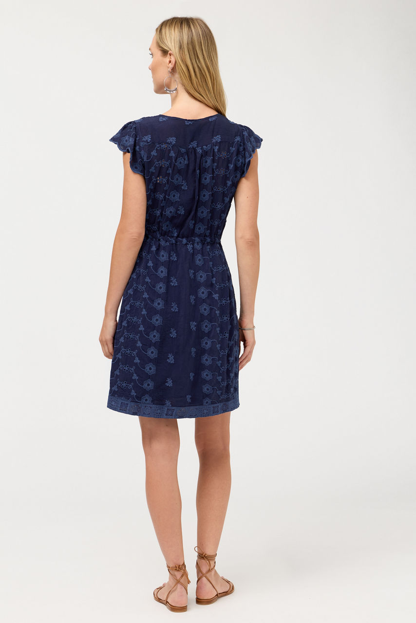 DAISY EYELET DRESS, , large image 4