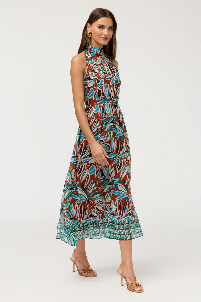 MILES HALTER DRESS, , large image 2
