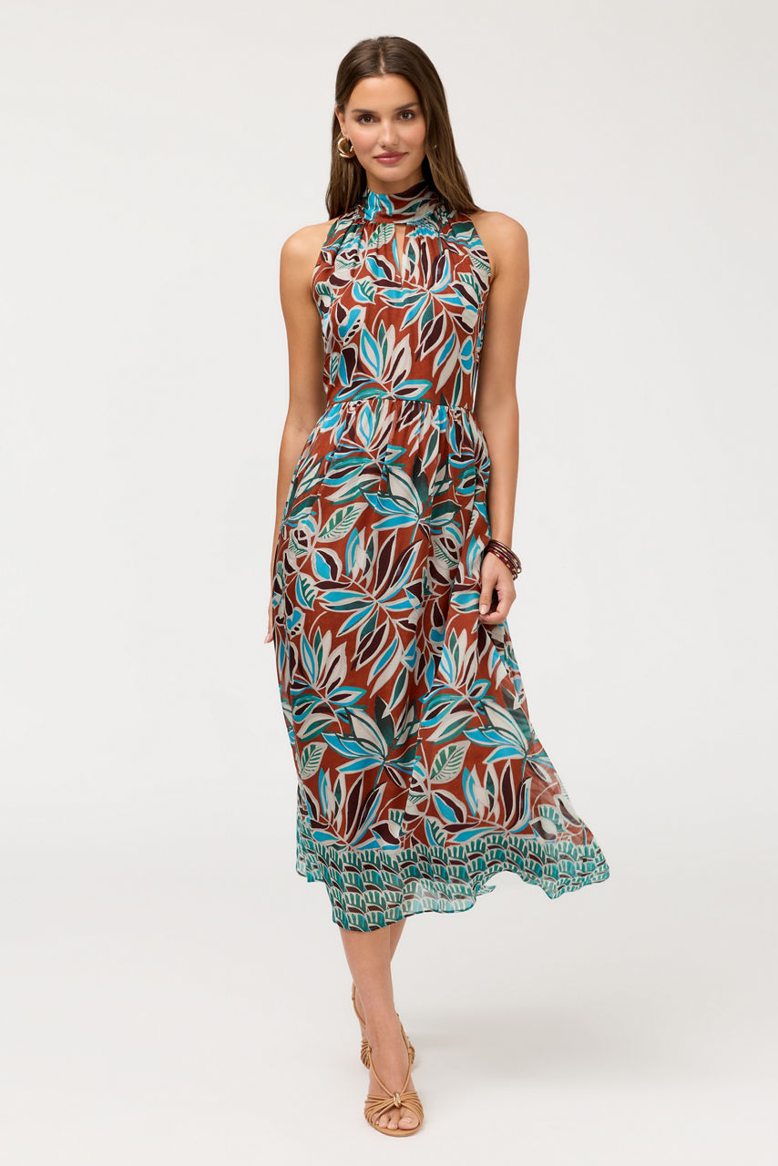 MILES HALTER DRESS, , large image 3