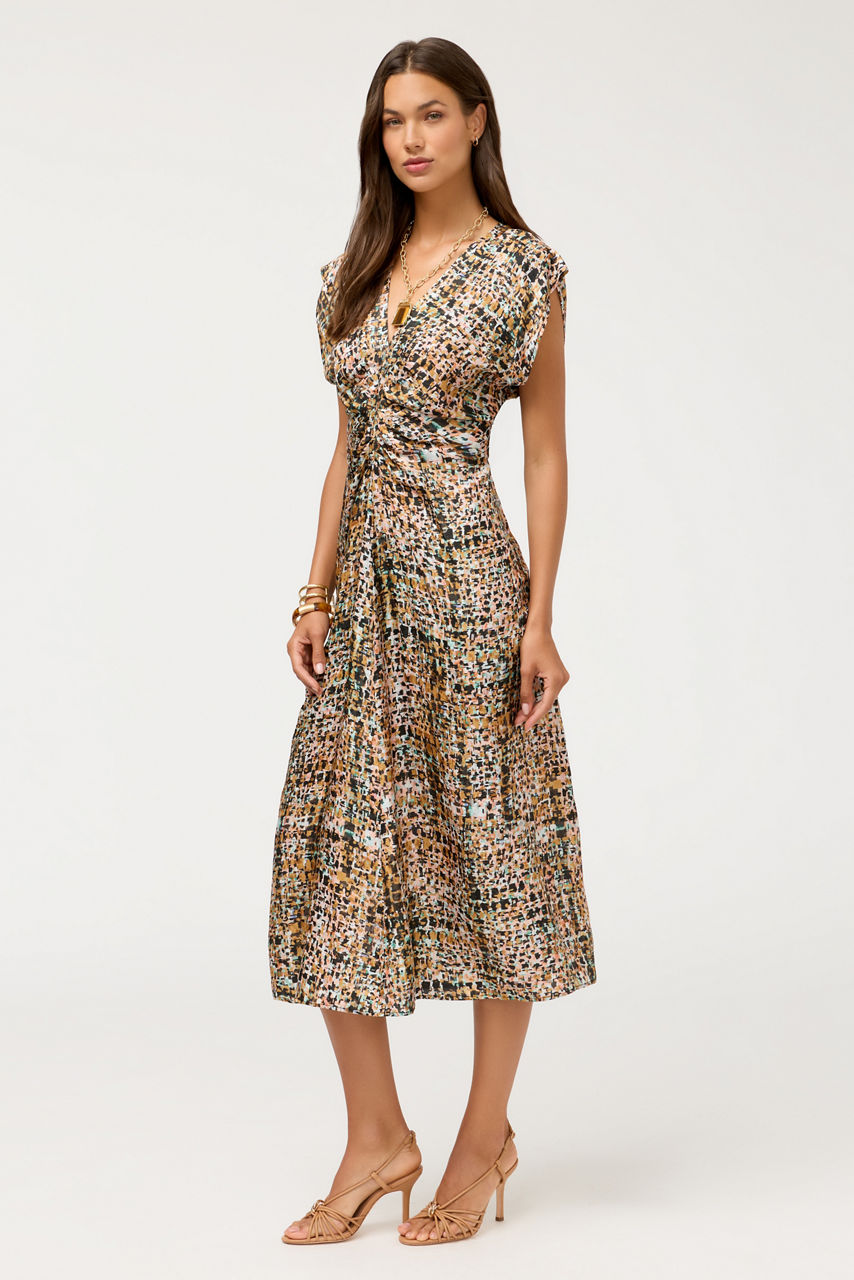 DELCIE MIDI DRESS, , large image 2
