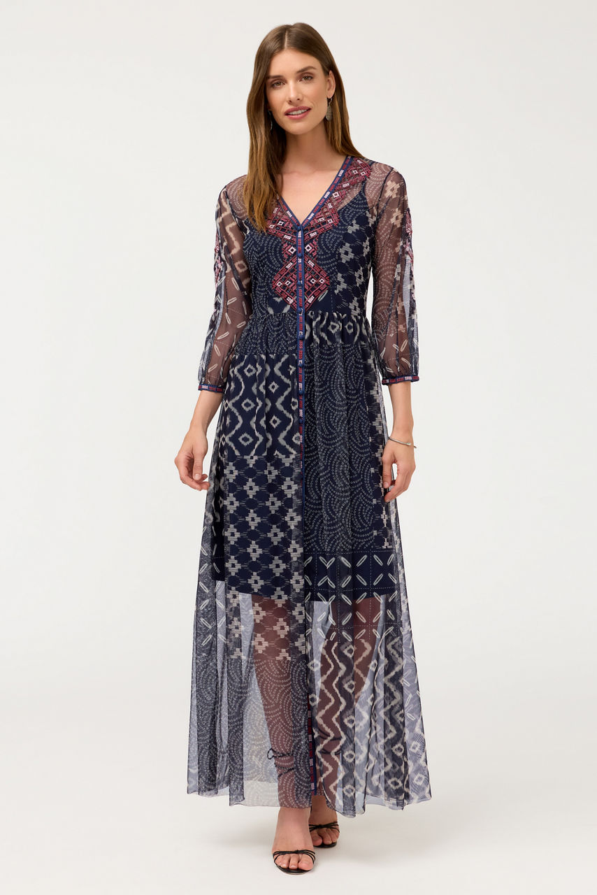 THEIA MESH DRESS, , large image 1