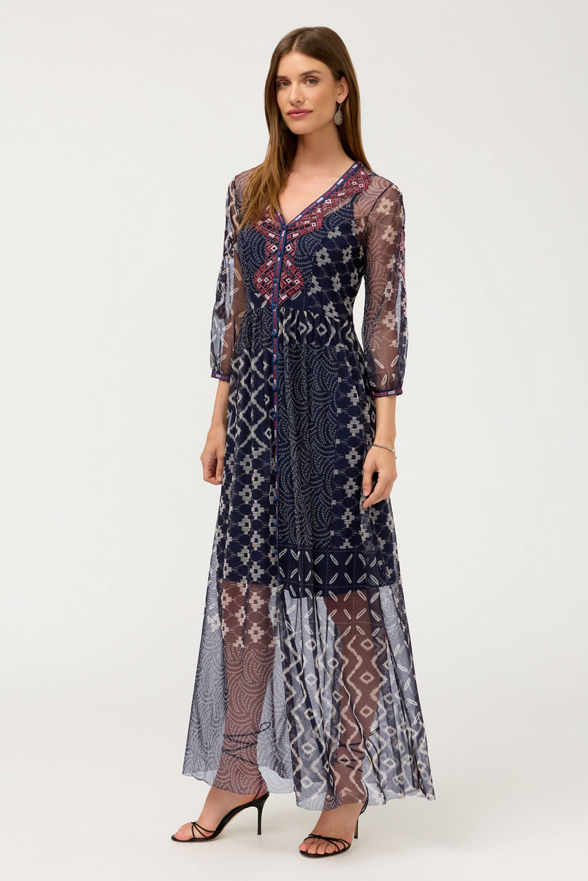 THEIA MESH DRESS, , large image 2