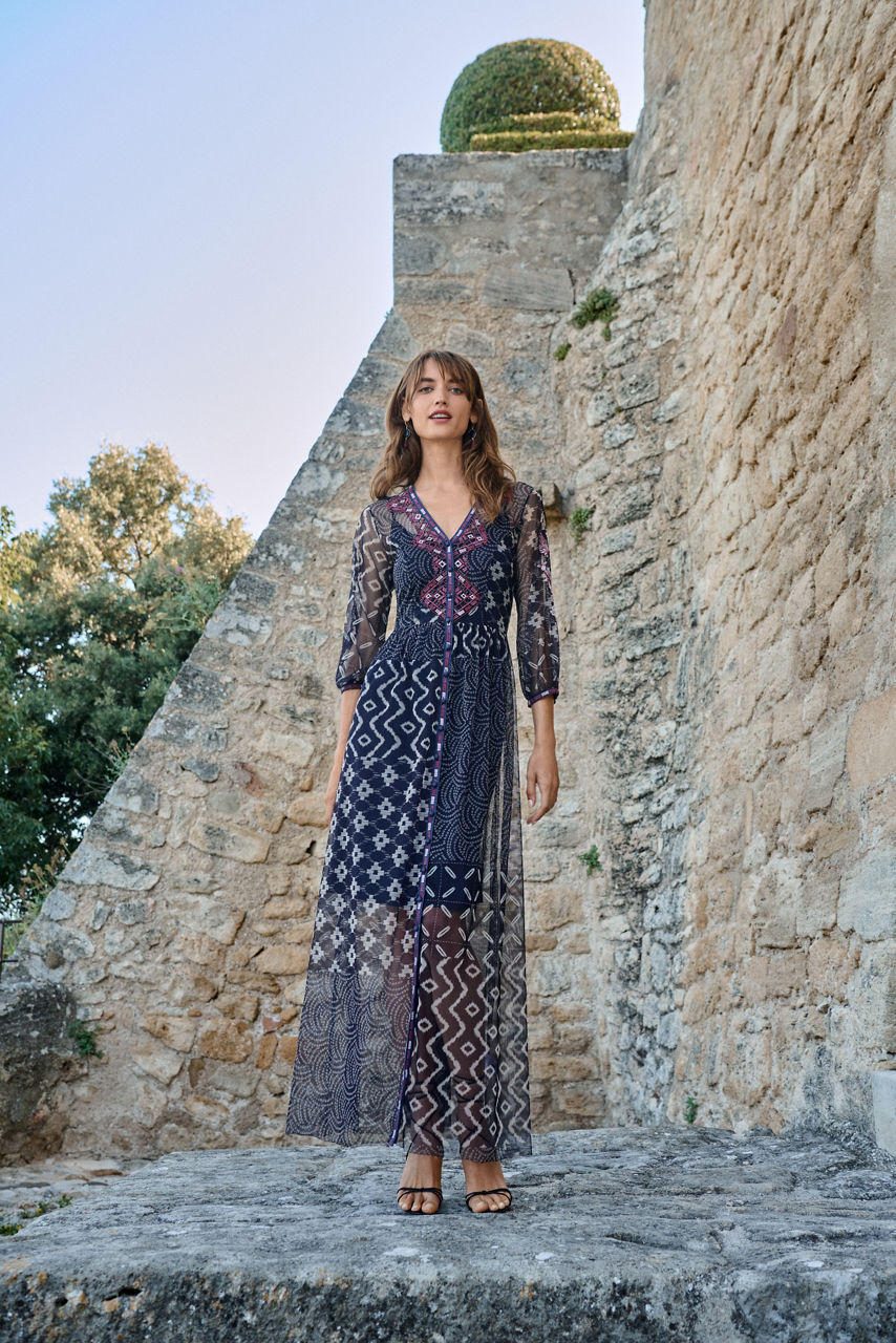 THEIA MESH DRESS, , large image 4