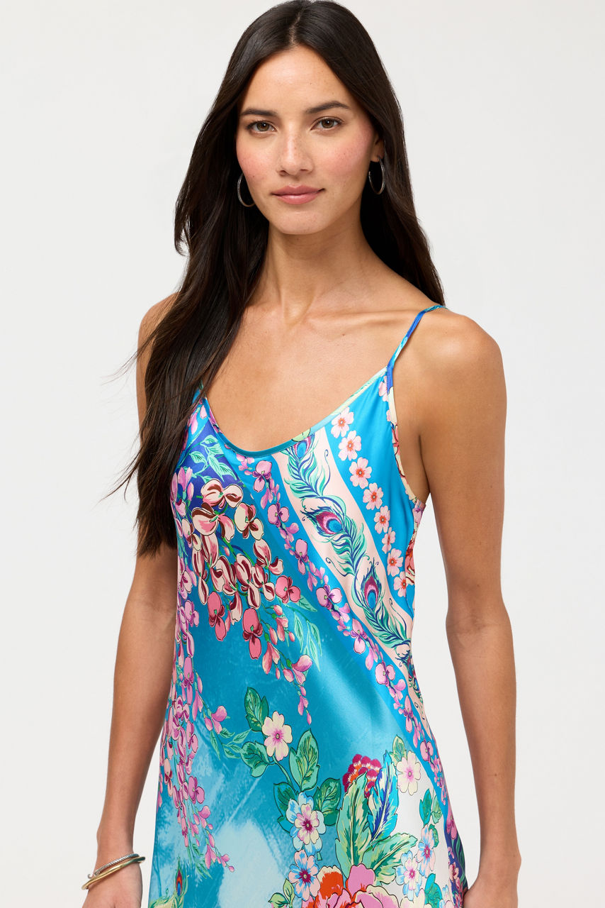 GIGIANNA SLIP DRESS, , large image 2