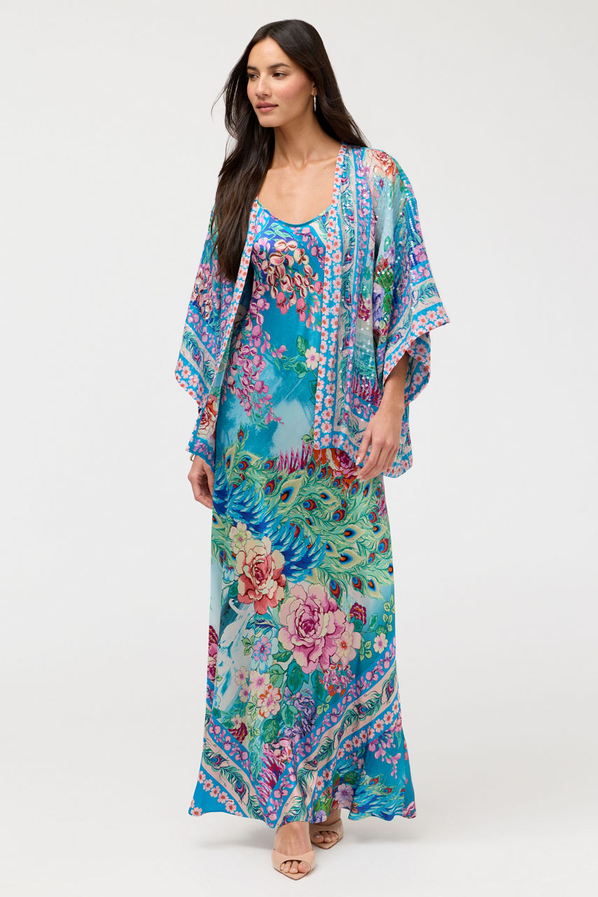 GIGIANNA SLIP DRESS, , large image 4
