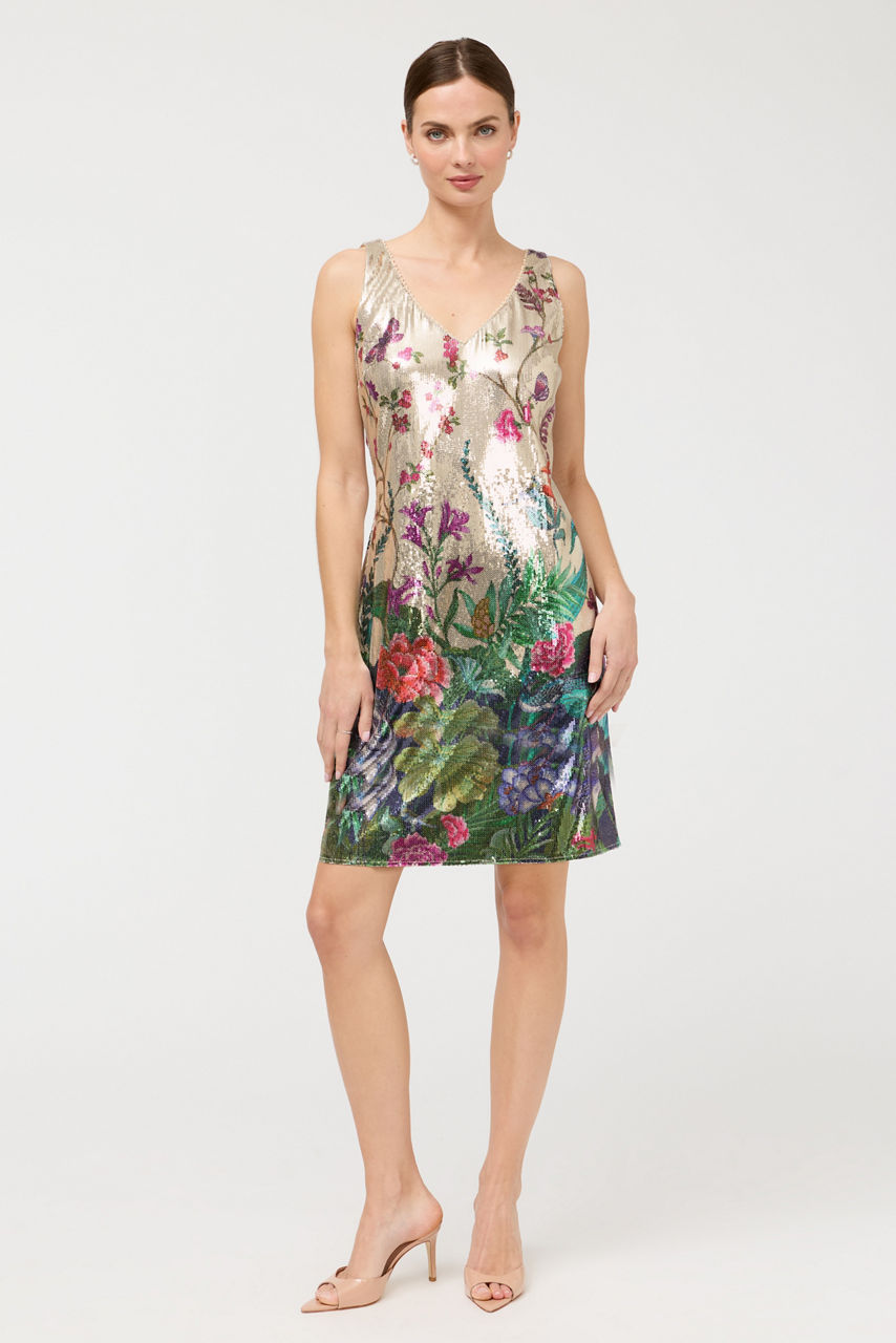 MONIKA SEQUIN DRESS, , large image 1